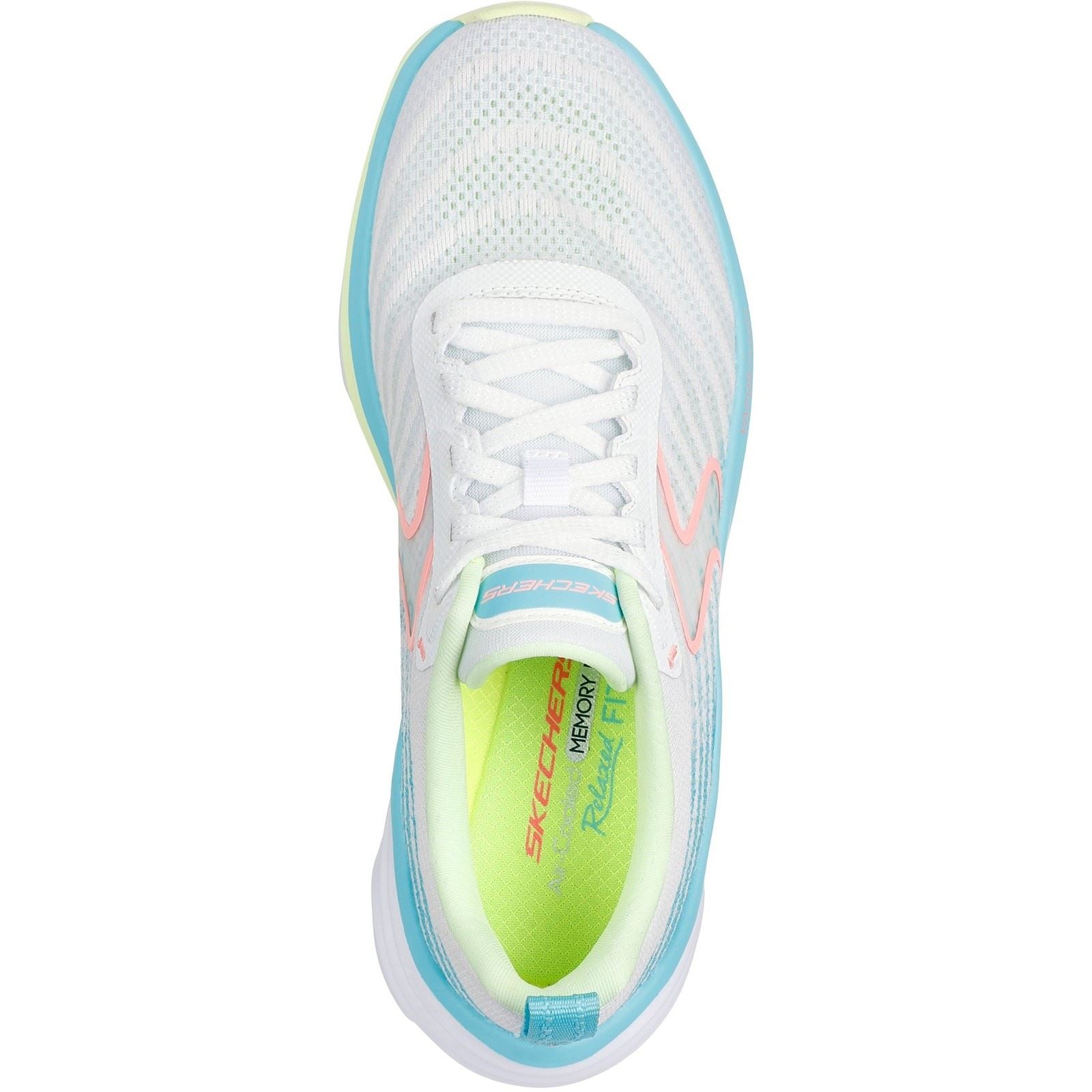 Women's Relaxed Fit Skechers 150583 D'lux Vapor Cool Breeze Trainers