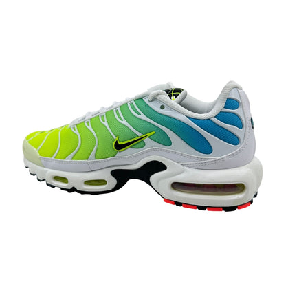 Nike Air Max Plus Worldwide White Black Blue Volt Mens Athletic Sneaker
