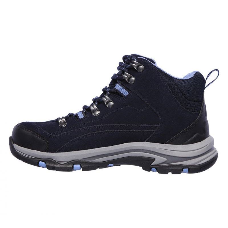Women's Relaxed Fit Skechers 167004 Trego Alpine Trail Outdoor  Hiking Boots - Navy