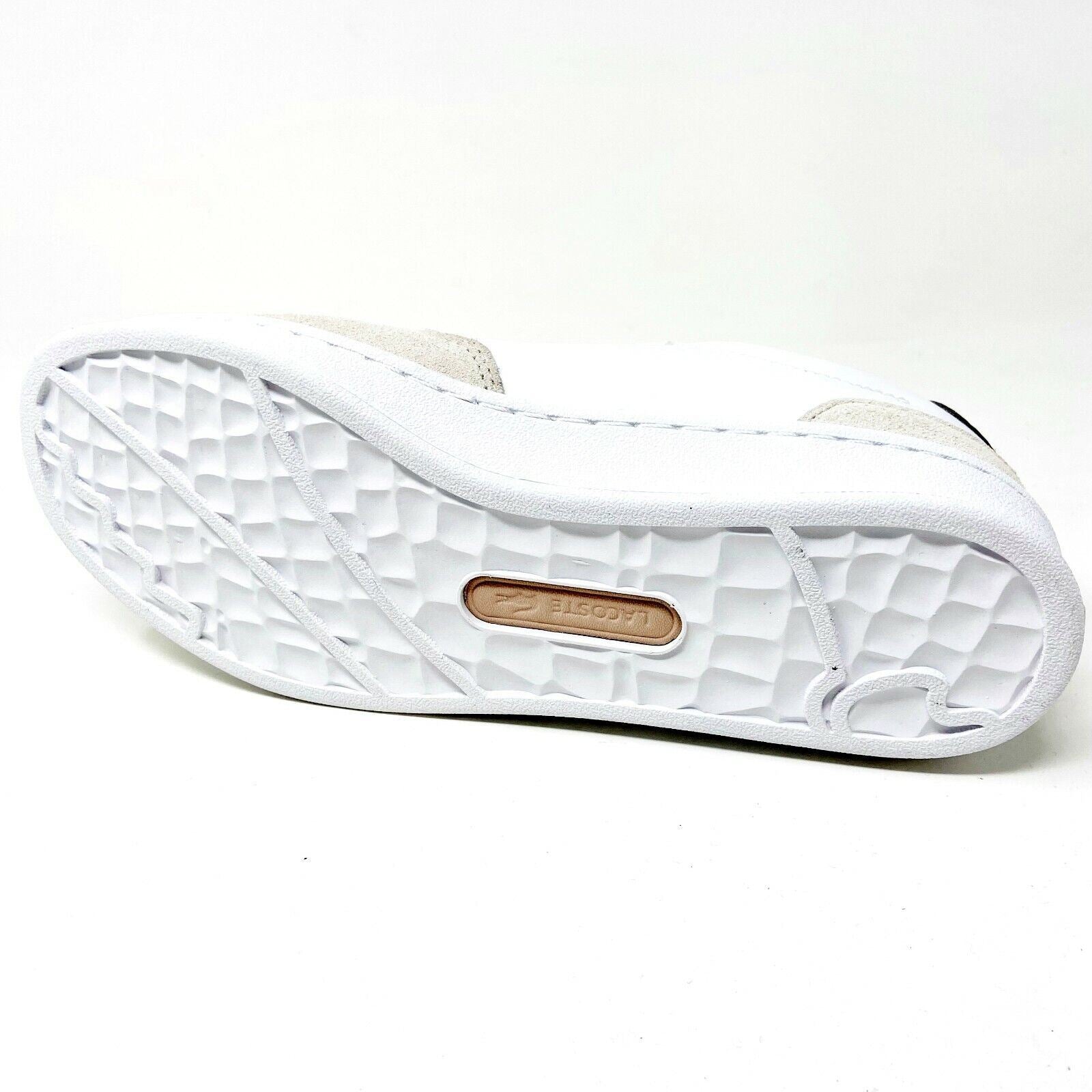 Lacoste Masters Cup 120 2 SUJ Leather White Natural Kids Casual Sneakers