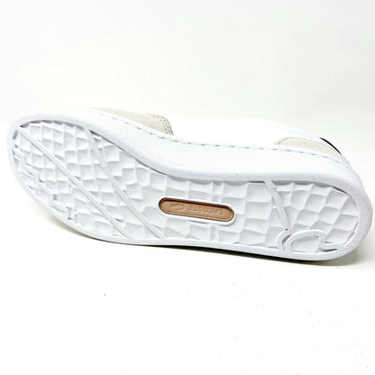 Lacoste Masters Cup 120 2 SUJ Leather White Natural Kids Casual Sneakers
