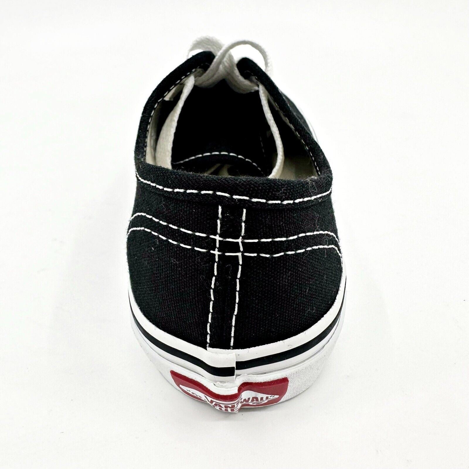 Vans Authentic Classic Black White Kids Casual Sneakers