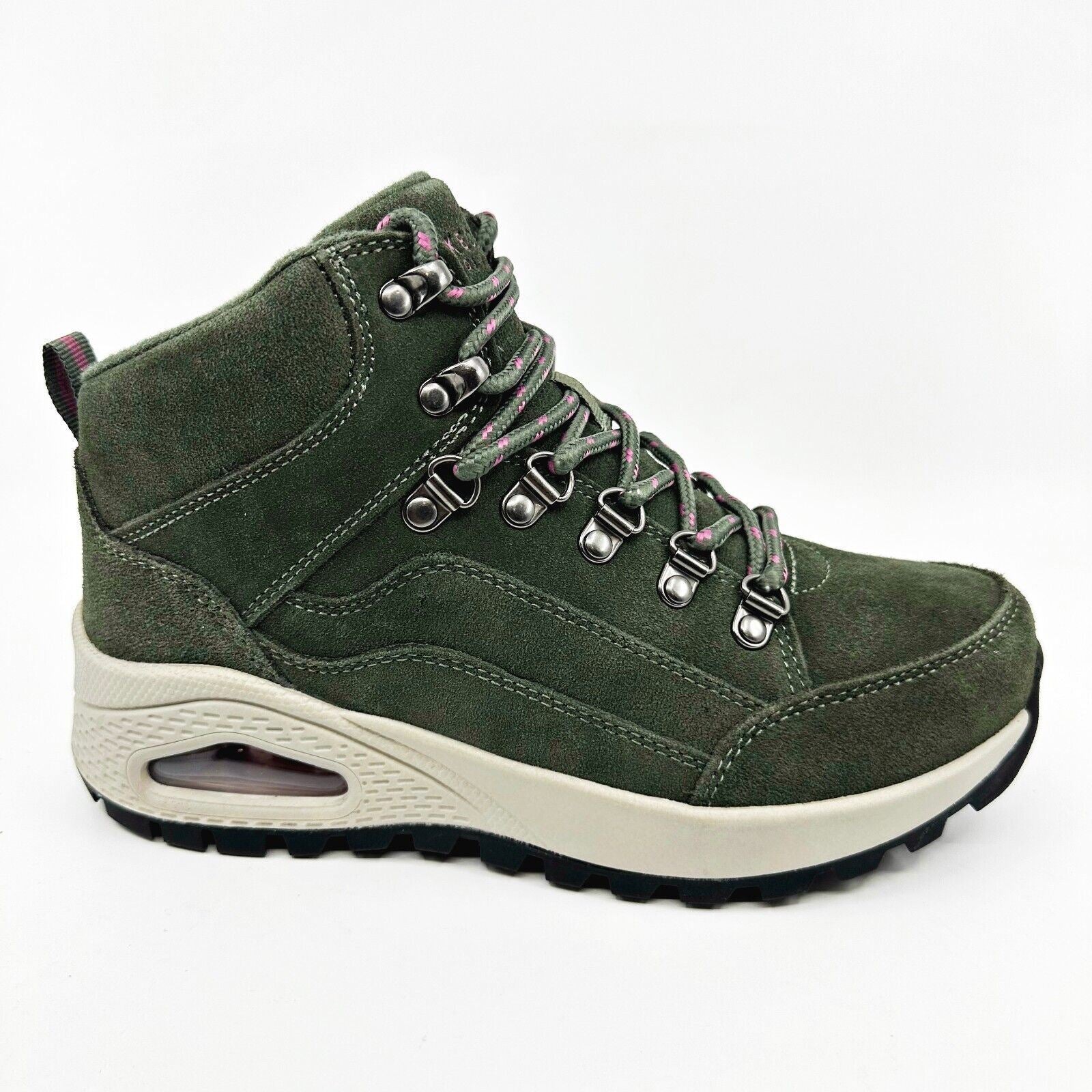 Skechers Uno Rugged Olive Green Womens Size 6.5 Hiker Sneakers