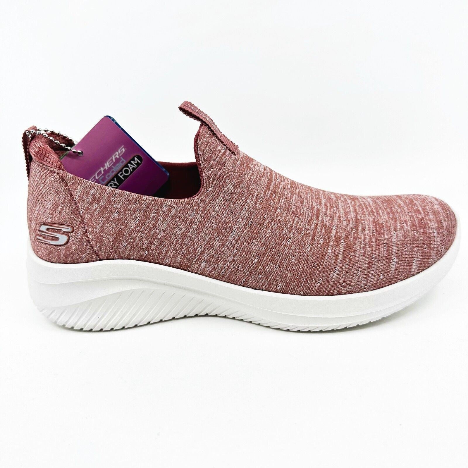 Skechers Ultra Flex 3.0 Slicked Rose Pink Womens Size 5.5 Comfort Shoes