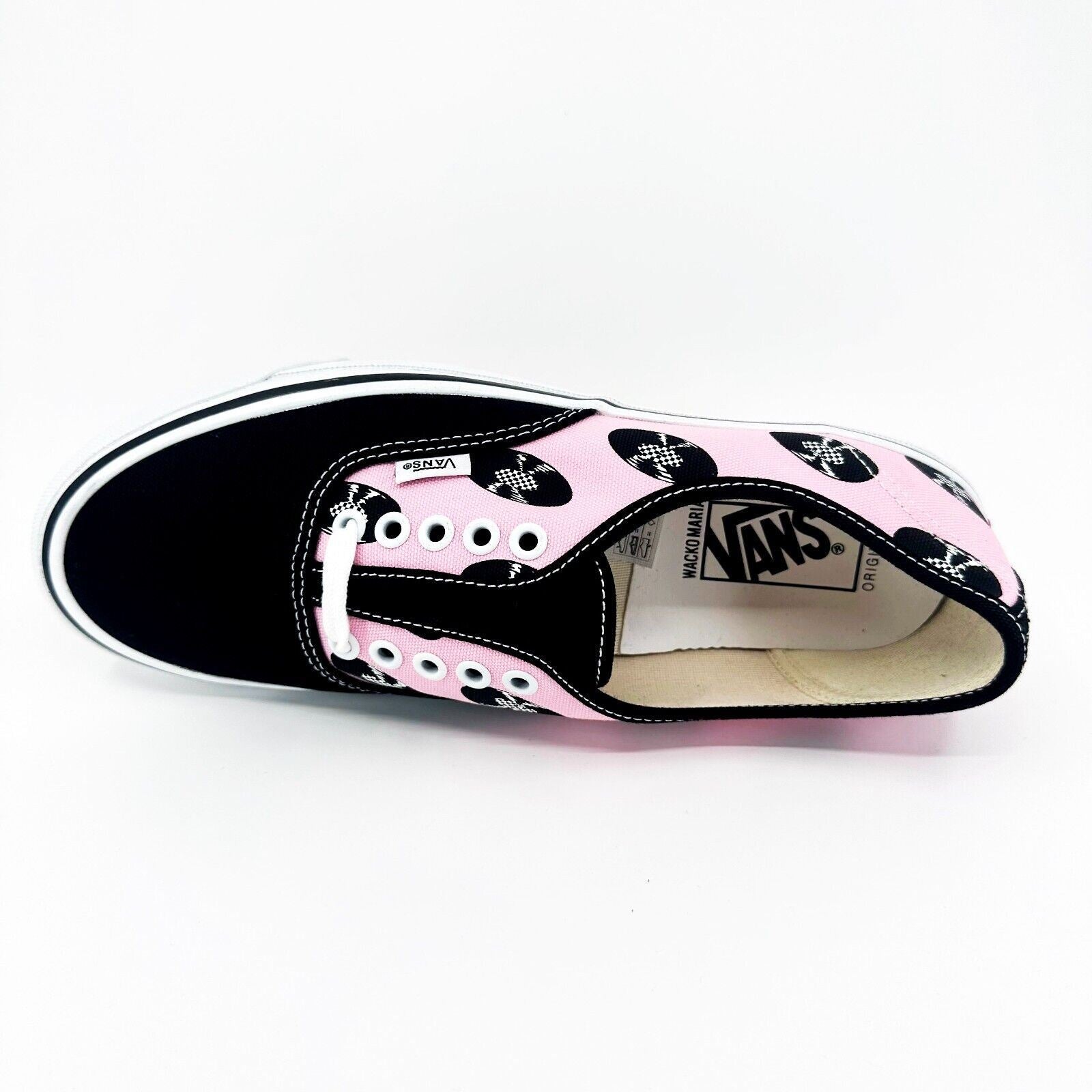 Vans Vault OG Authentic LX (Wacko Maria) Pink Records Mens Classic Shoes