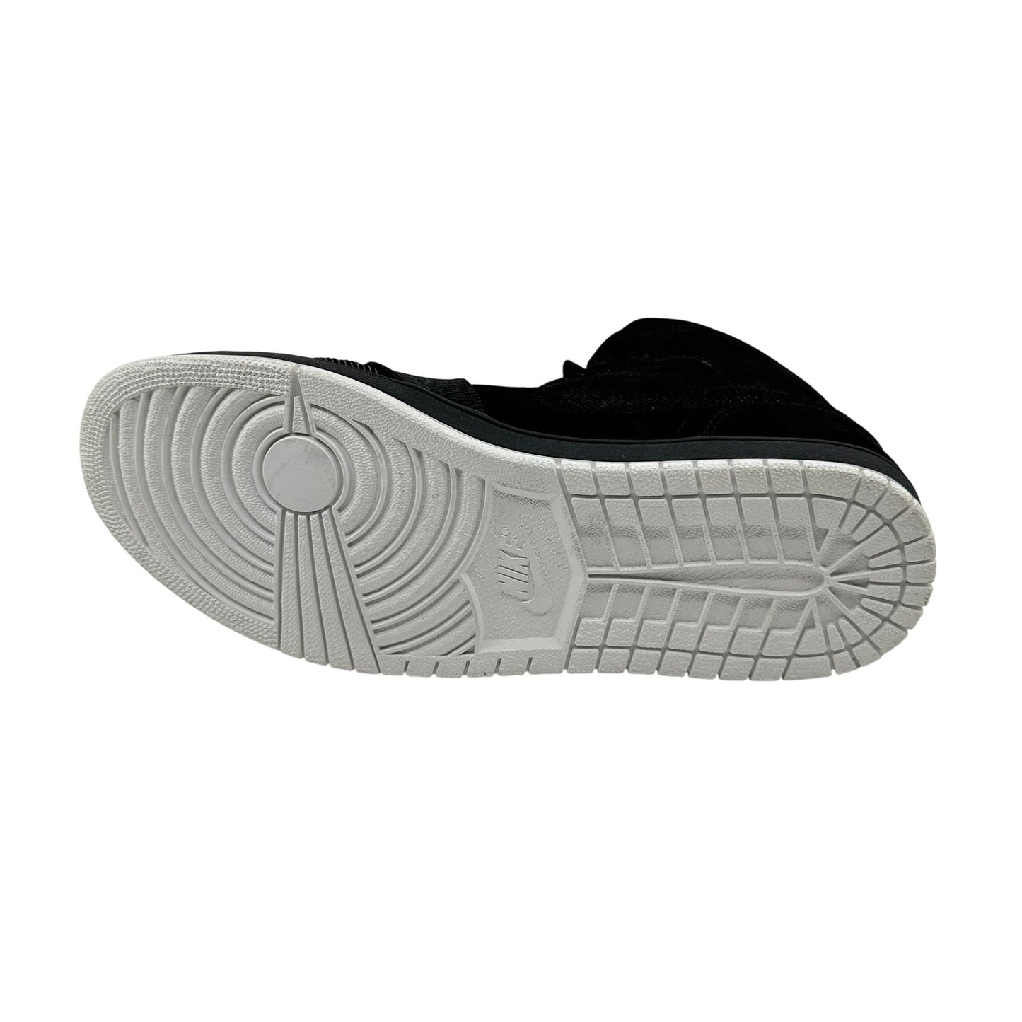 Jordan 1 Mid Black Summit White Mens Athletic Sneaker
