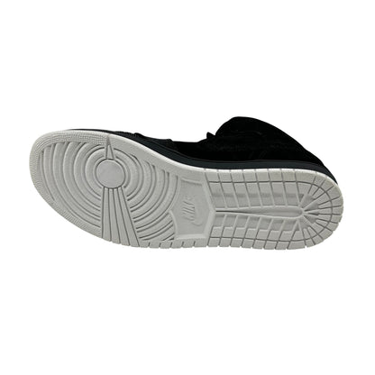 Jordan 1 Mid Black Summit White Mens Athletic Sneaker