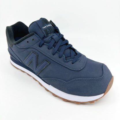 New Balance 515 Classics Navy Blue Gum Suede Mens Sneakers ML515TNB