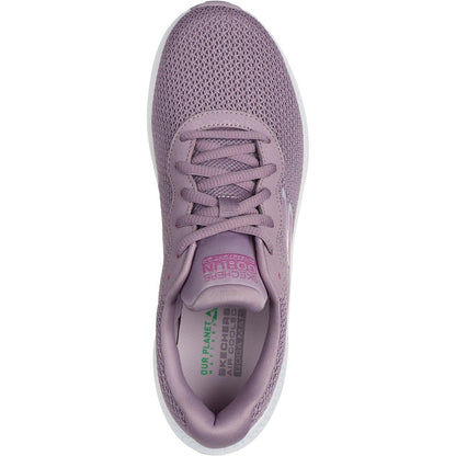Women's Wide Fit Skechers 128605 Go Run Consistent 2.0 Engaged Trainers