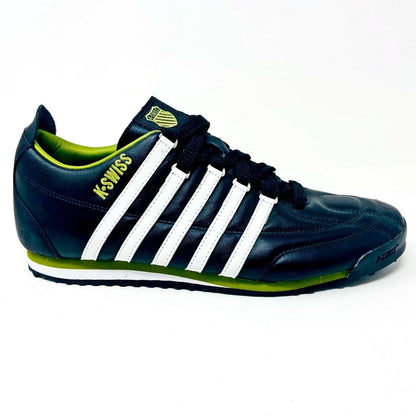 K-Swiss Mens Eldrow Black White BMBO Sneakers 01284052