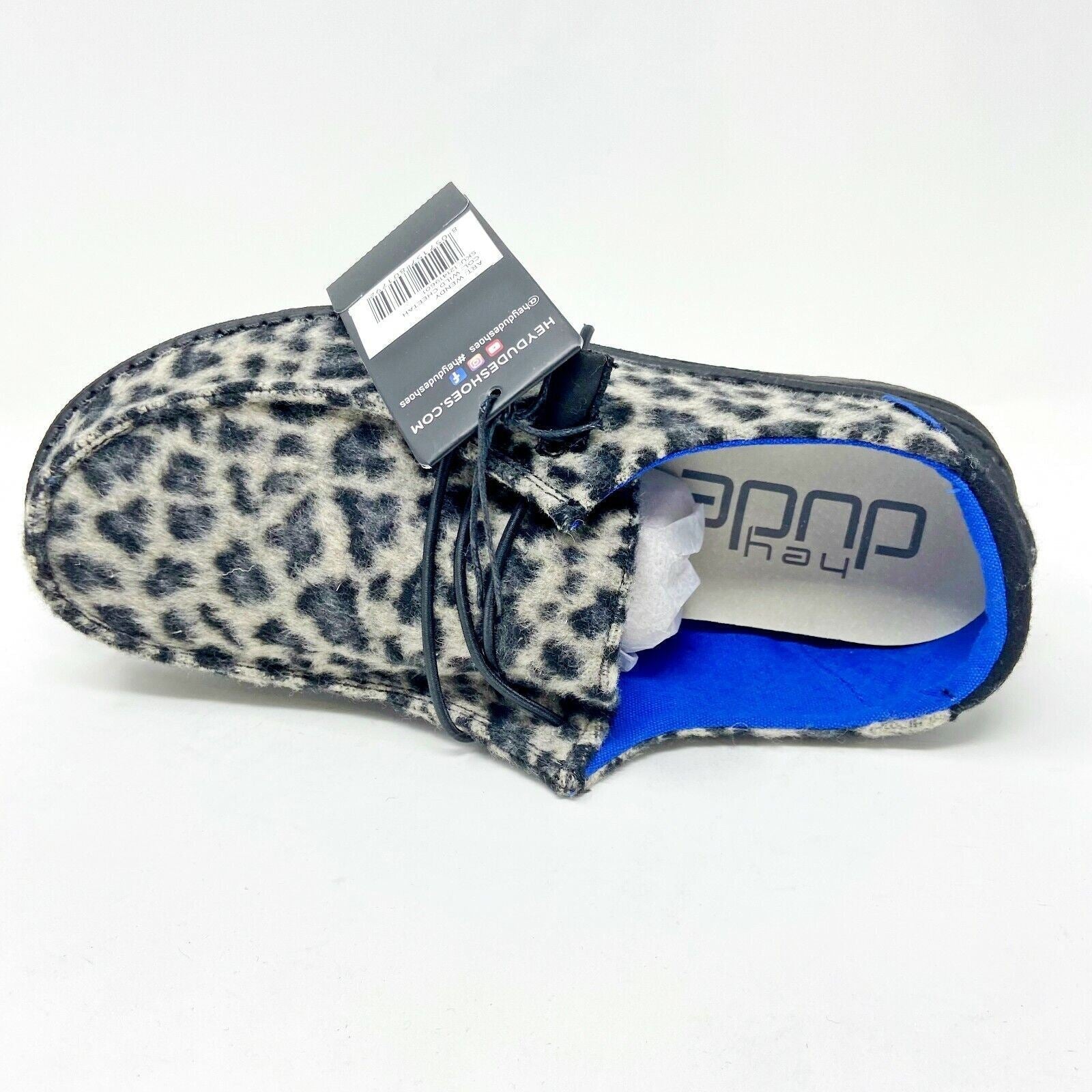 Hey Dude Womens Wendy Wild Cheetah Slip On Comfort Shoes