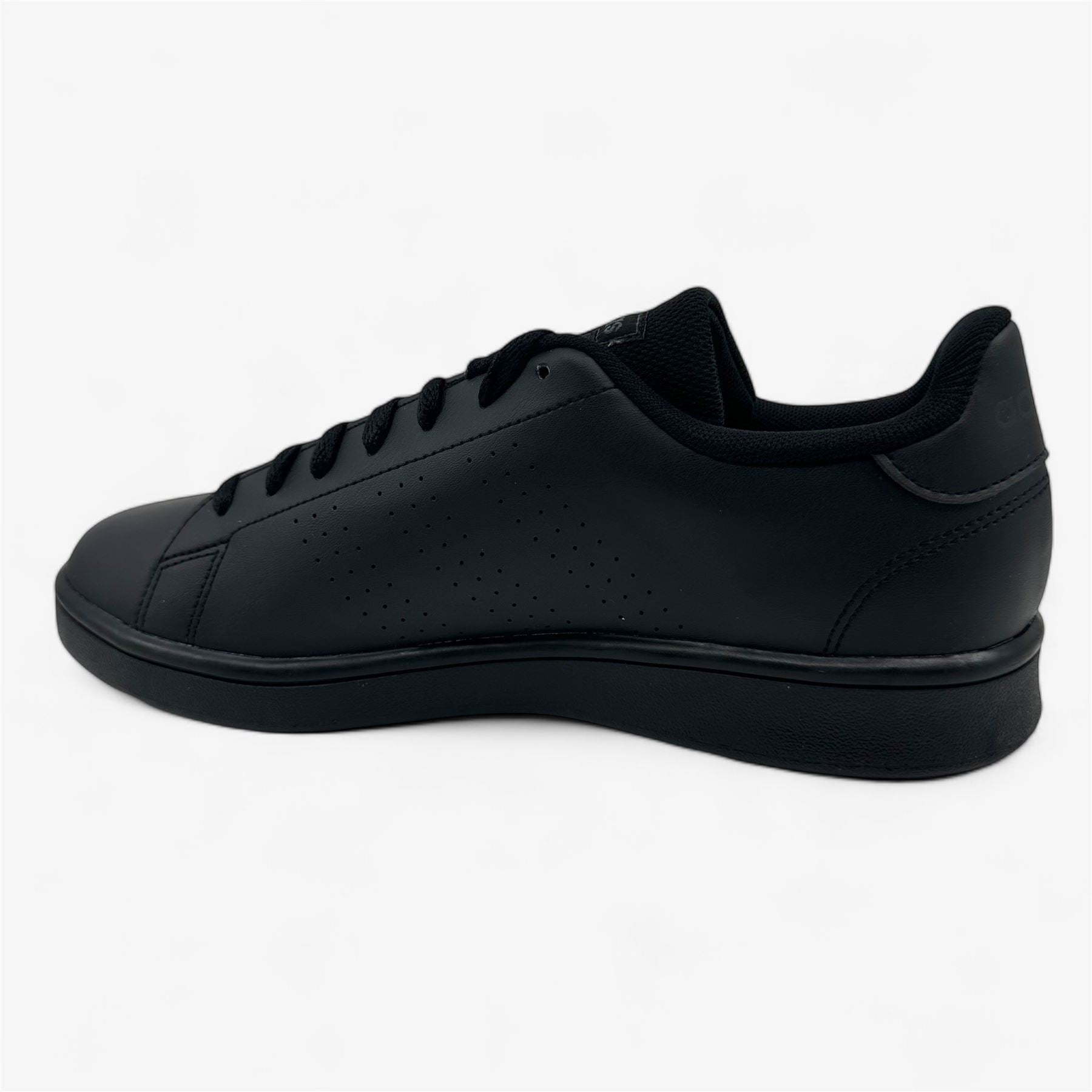 Adidas Advantage Base Triple Black Mens Athletic Sneaker