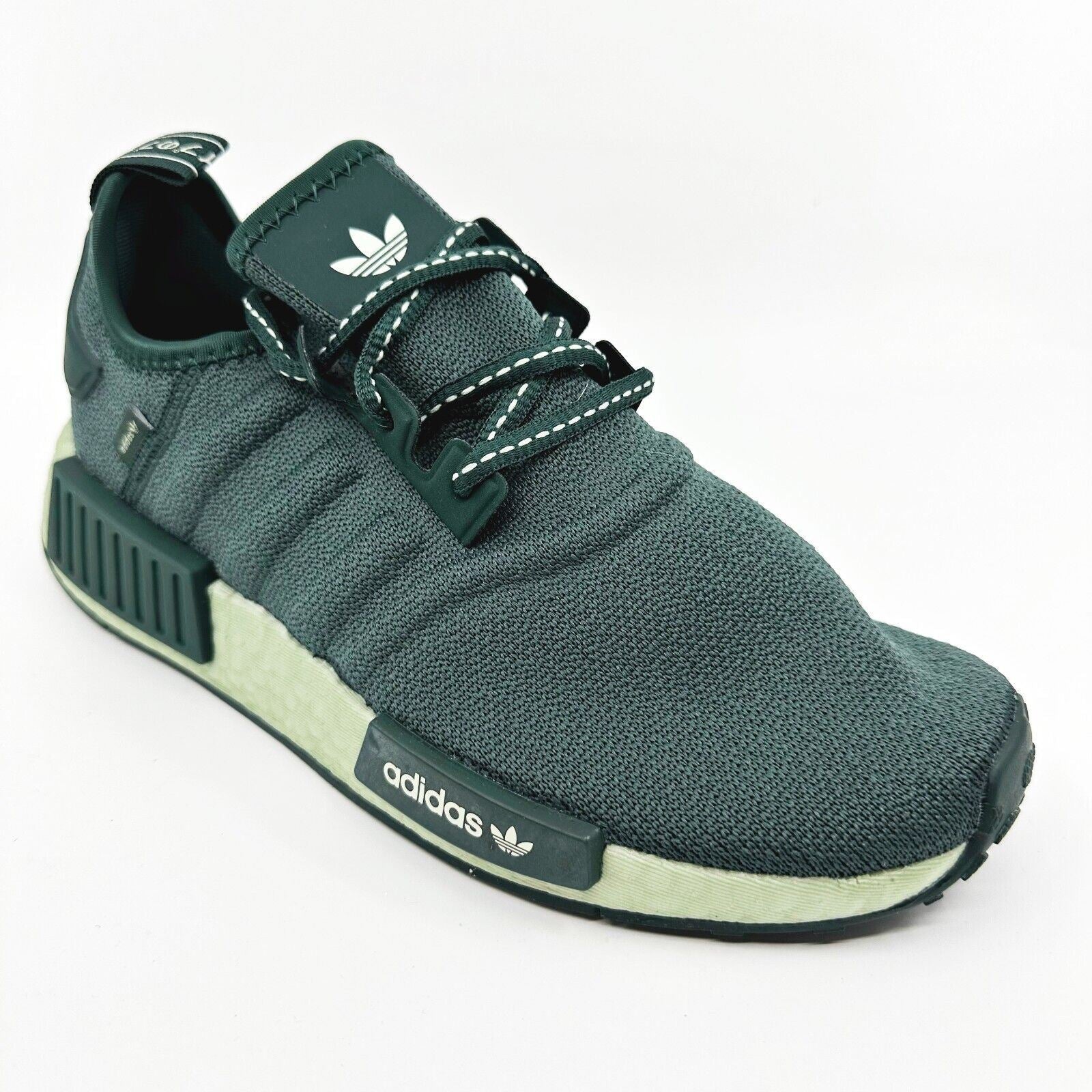 Adidas Originals NMD R1 Linen Green Mineral Womens Running Sneakers GW9477