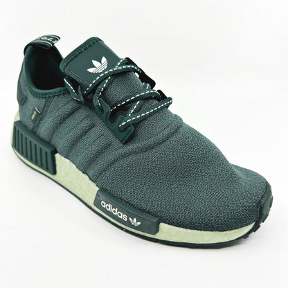 Adidas Originals NMD R1 Linen Green Mineral Womens Running Sneakers GW9477
