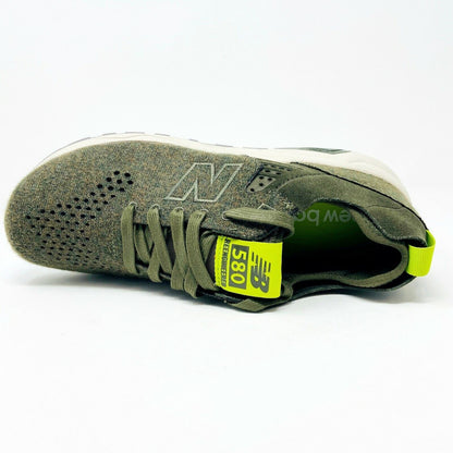 New Balance 580 Classics Retro Wool Olive Green Mens Sneakers MRT580DF