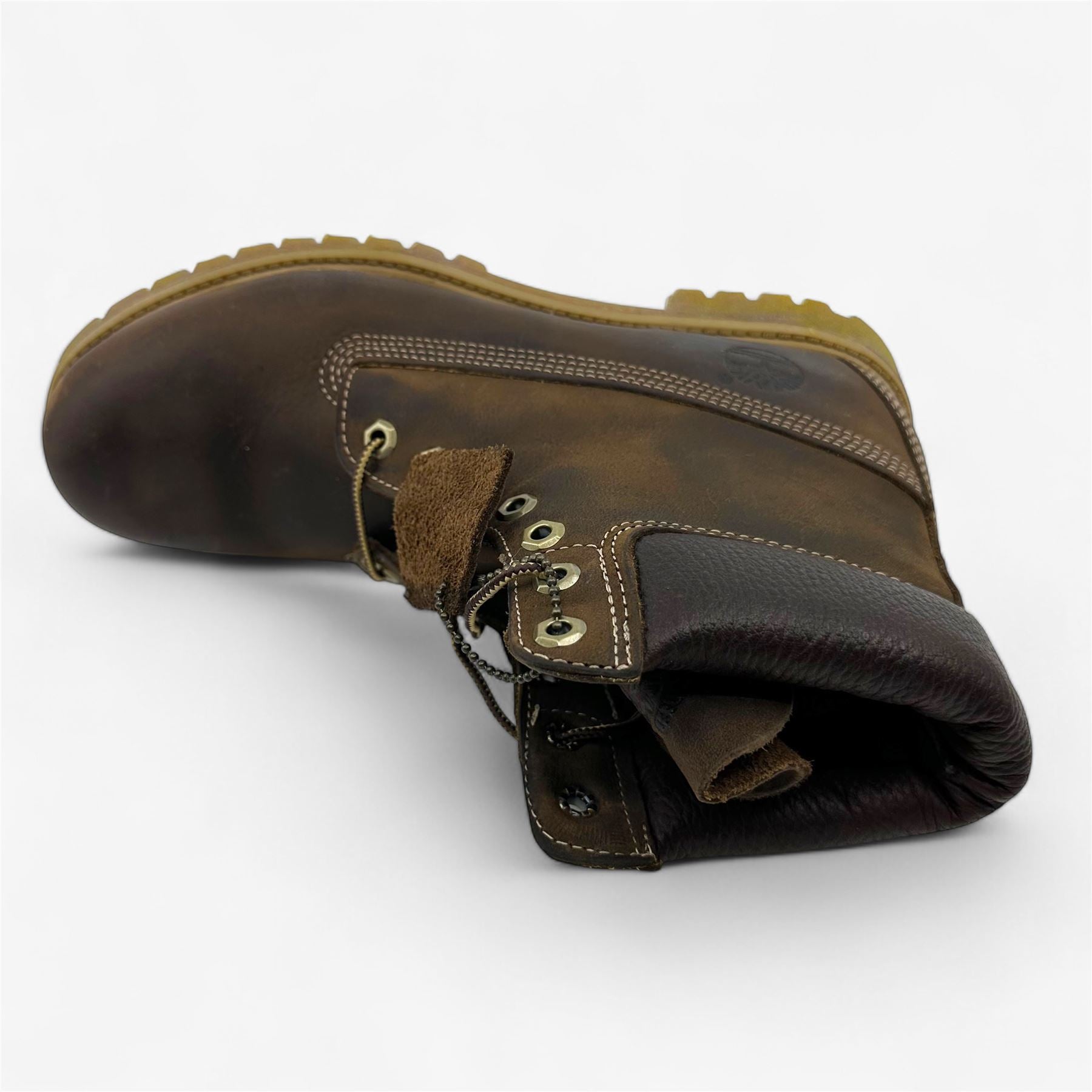 Timberland 6 Inch Premium Anniversary Brown Mens Boot Waterproof Combat