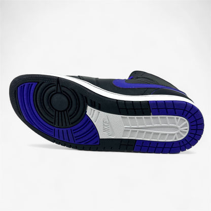 Jordan Air Jordan 1 Retro 86 Black Dark Concord White Mens Athletic Sneaker