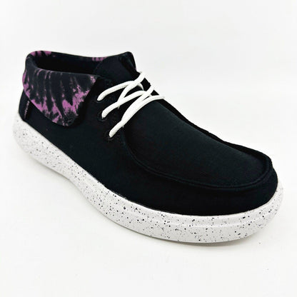 Skechers Bobs Skipper River Spell Black Purple Womens Size 6 Sneakers