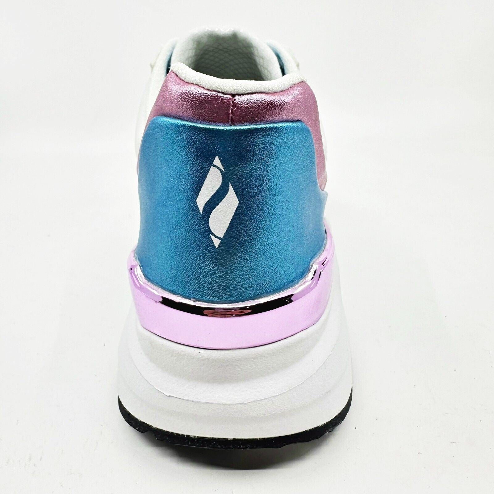 Skechers Rovina Metallic Mixer White Womens Size 9.5 Comfort Sneakers