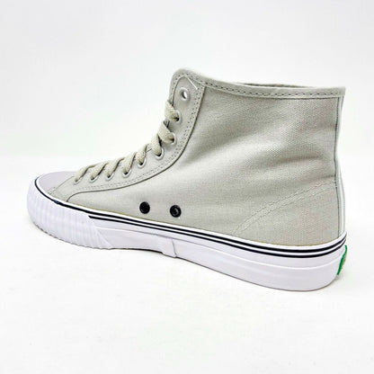 PF Flyer Center Hi Reis Mirage Grey White Mens Size 5 Retro Sneakers PM12OH1R