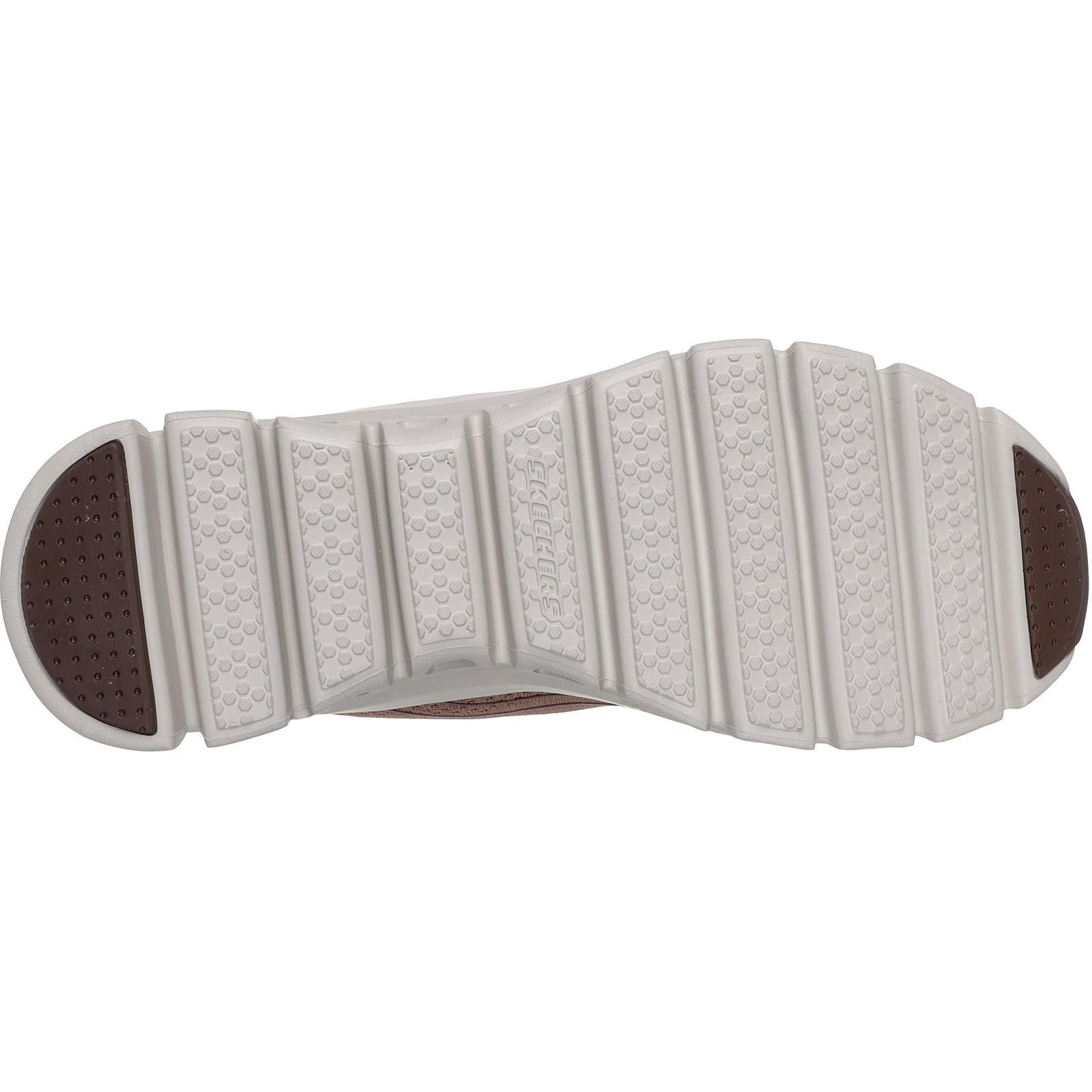 Women's Wide Fit Skechers 104750 Slip-ins Glide Step Elevate Amaze Trainers