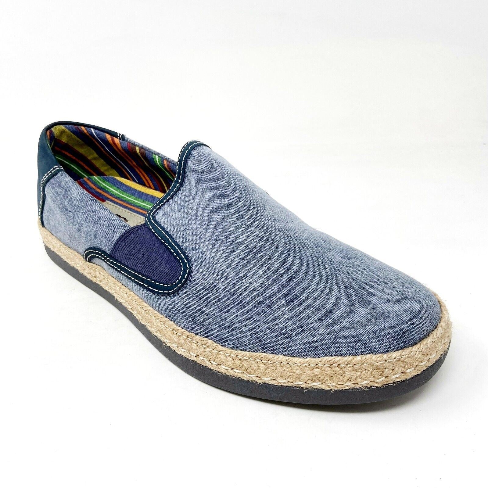 Ugg Australia Wilton Denim Blue Mens Size 8.5 Slip-On Shoes 1002239