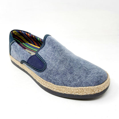 Ugg Australia Wilton Denim Blue Mens Size 8.5 Slip-On Shoes 1002239