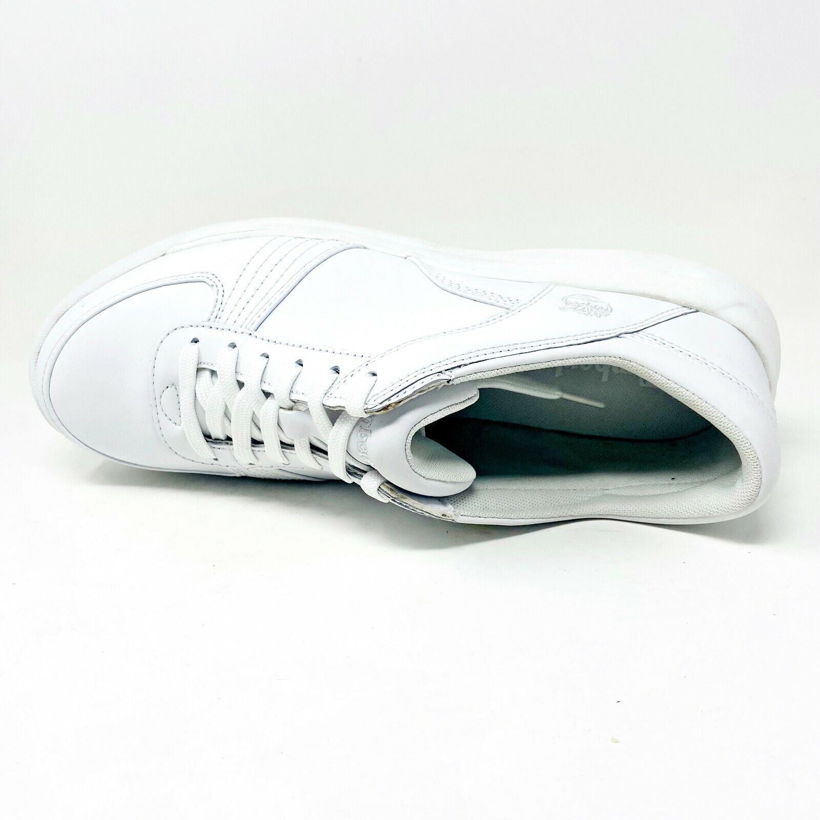 Timberland Harbor Racer White Leather Mens Casual Sneakers 54098