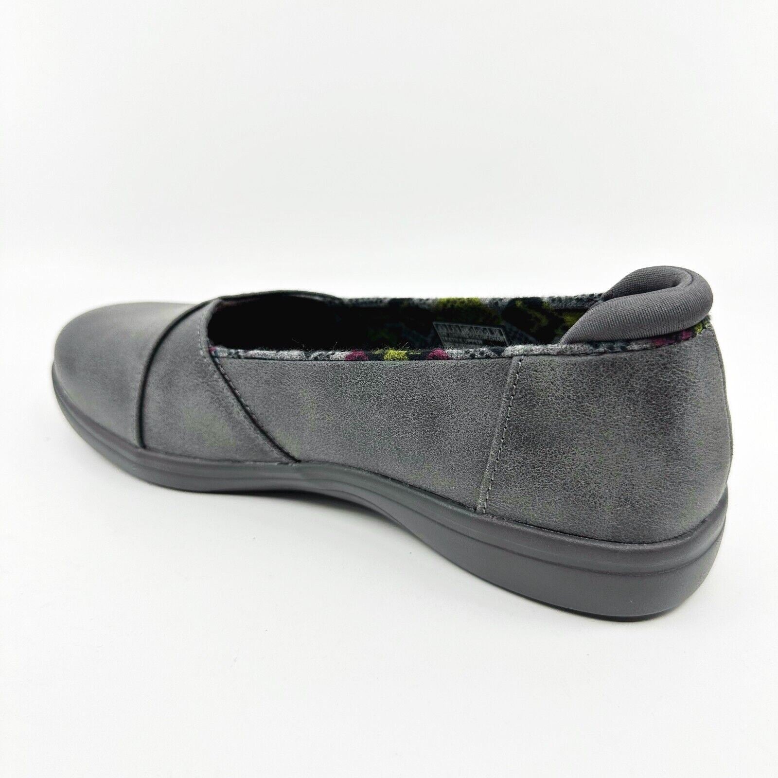 Skechers Arch Fit Uplift Core Roots Charcoal Womens Size 6.5 Slip On Shoes