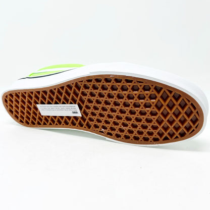 Vans Old Skool (Neon) Gecko Green True White Womens Casual Shoes Sneakers