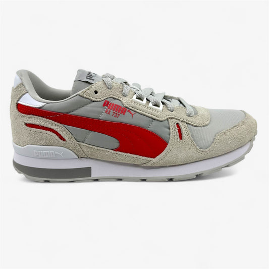 PUMA RX 737 OG Glacier Gray Vaporous Gray Mens Athletic Sneaker