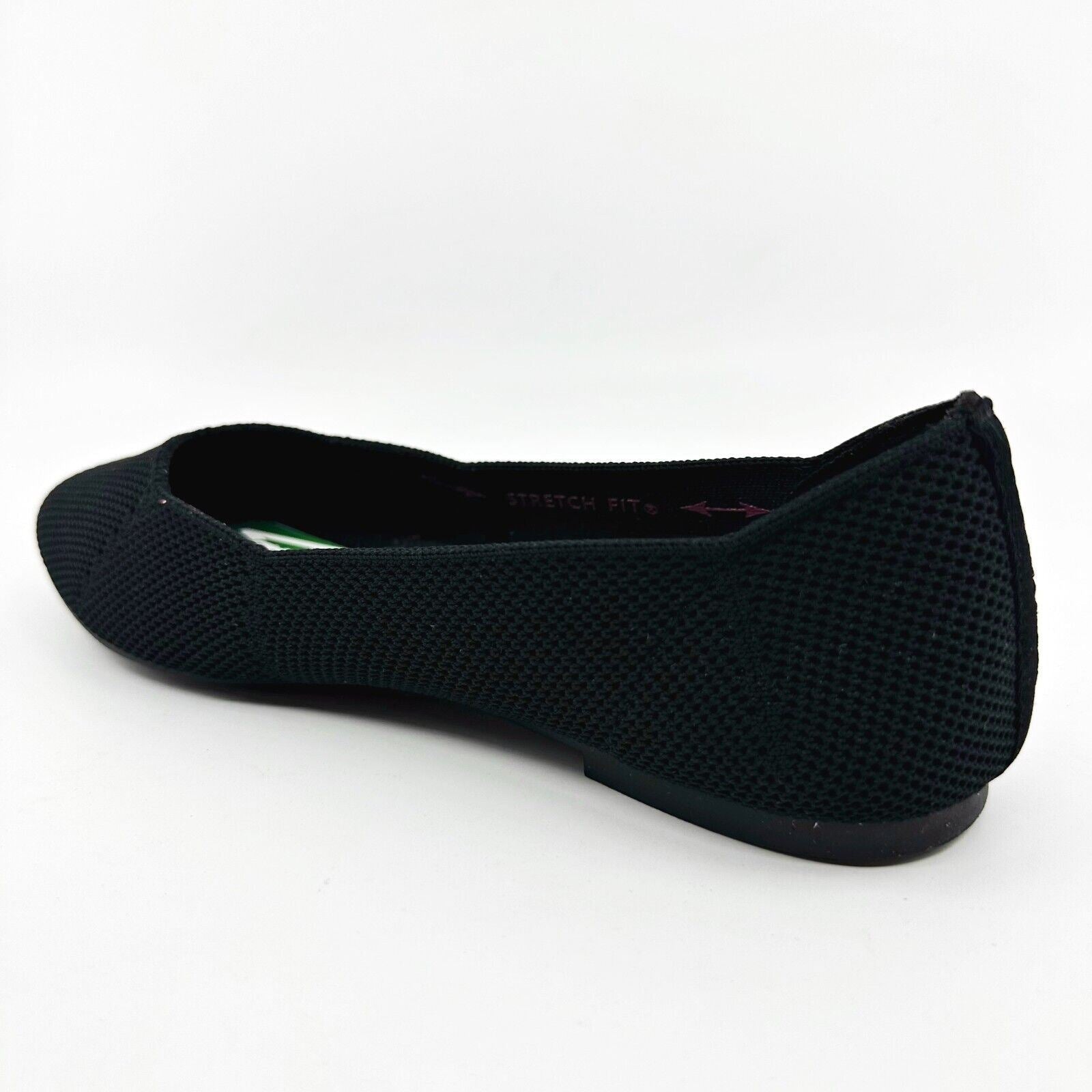 Skechers Cleo 3 Carats Black Womens Size 6.5 Casual Flat Shoes
