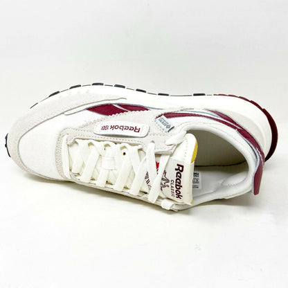 Reebok Classic Leather Legacy Gore-Tex Chalk Burgundy Mens Running Shoes H04996