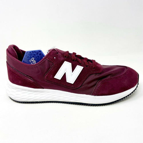 New Balance Fresh Foam X70 Burgundy White Black Mens Running Shoes MSX70CF