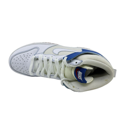Nike Dunk High White Blue Red Womens Athletic Sneaker