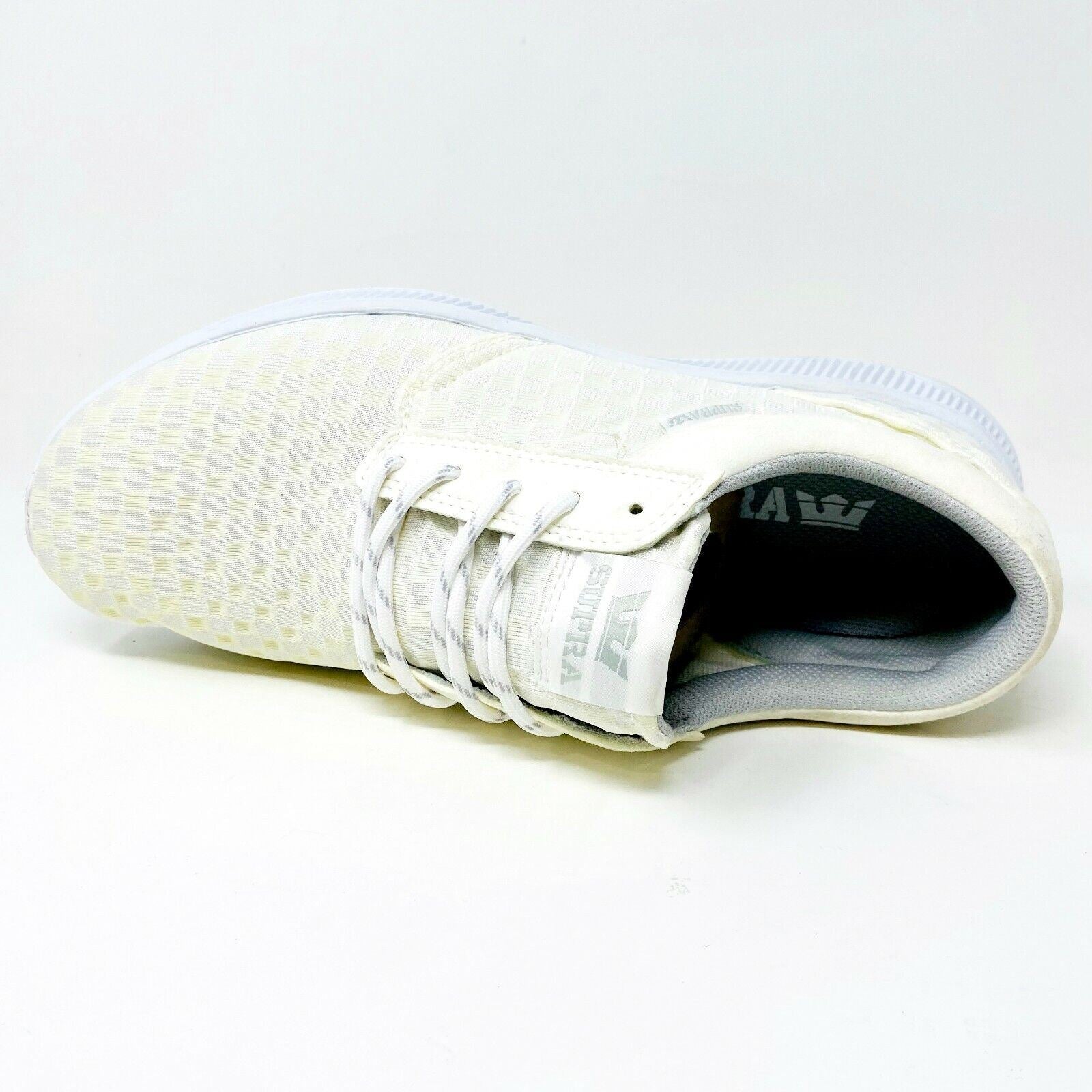 Supra Hammer Run White Mens Skateboard Shoes S55042