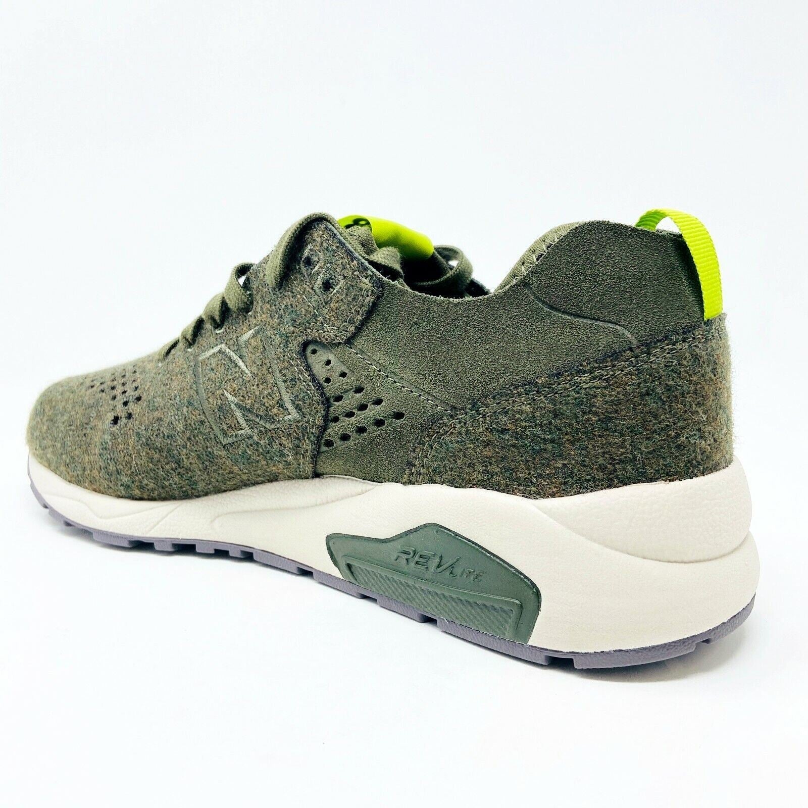 New Balance 580 Classics Retro Wool Olive Green Mens Sneakers MRT580DF