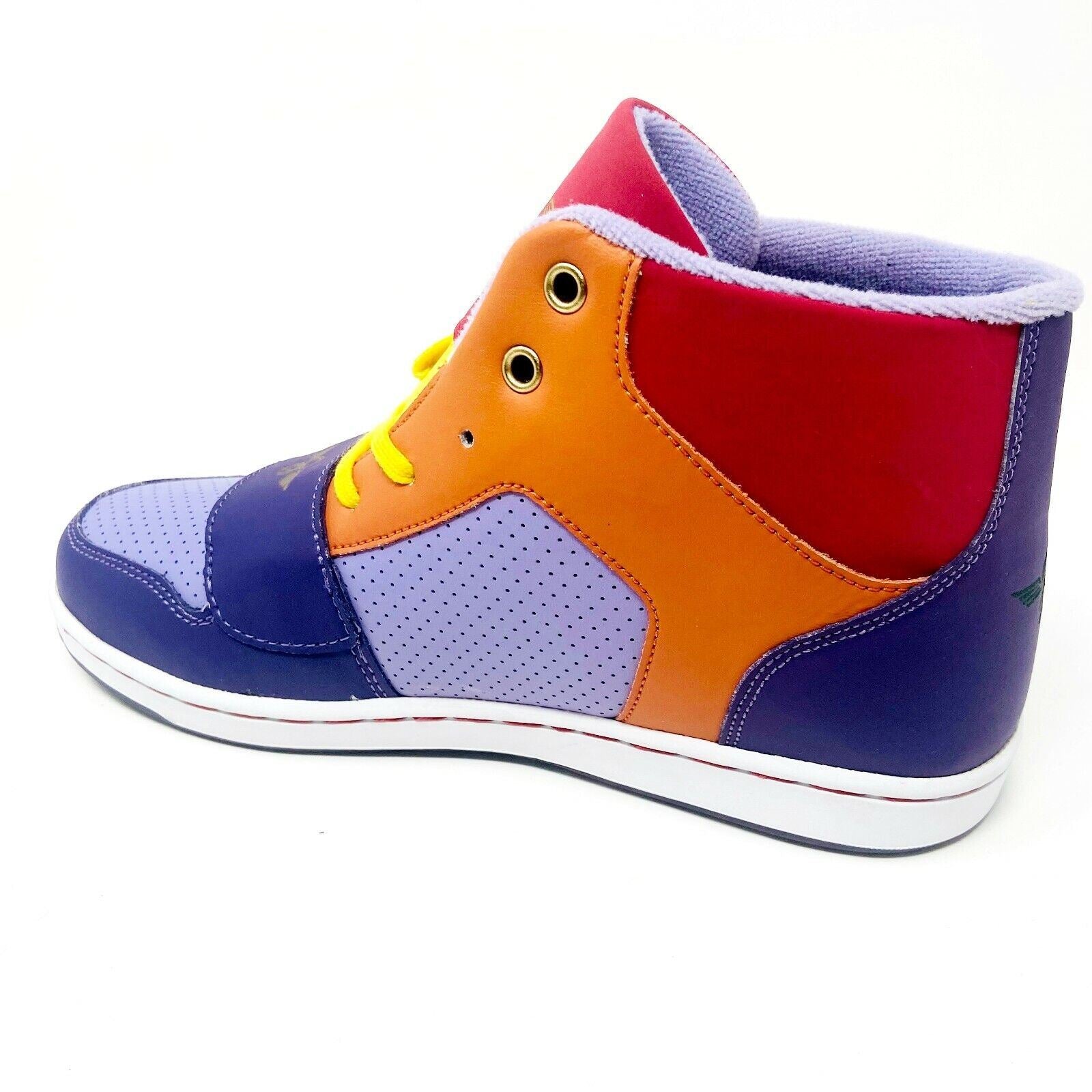Creative Recreation Cesario Purple Red Orange Yellow Youth Kids Sneakers