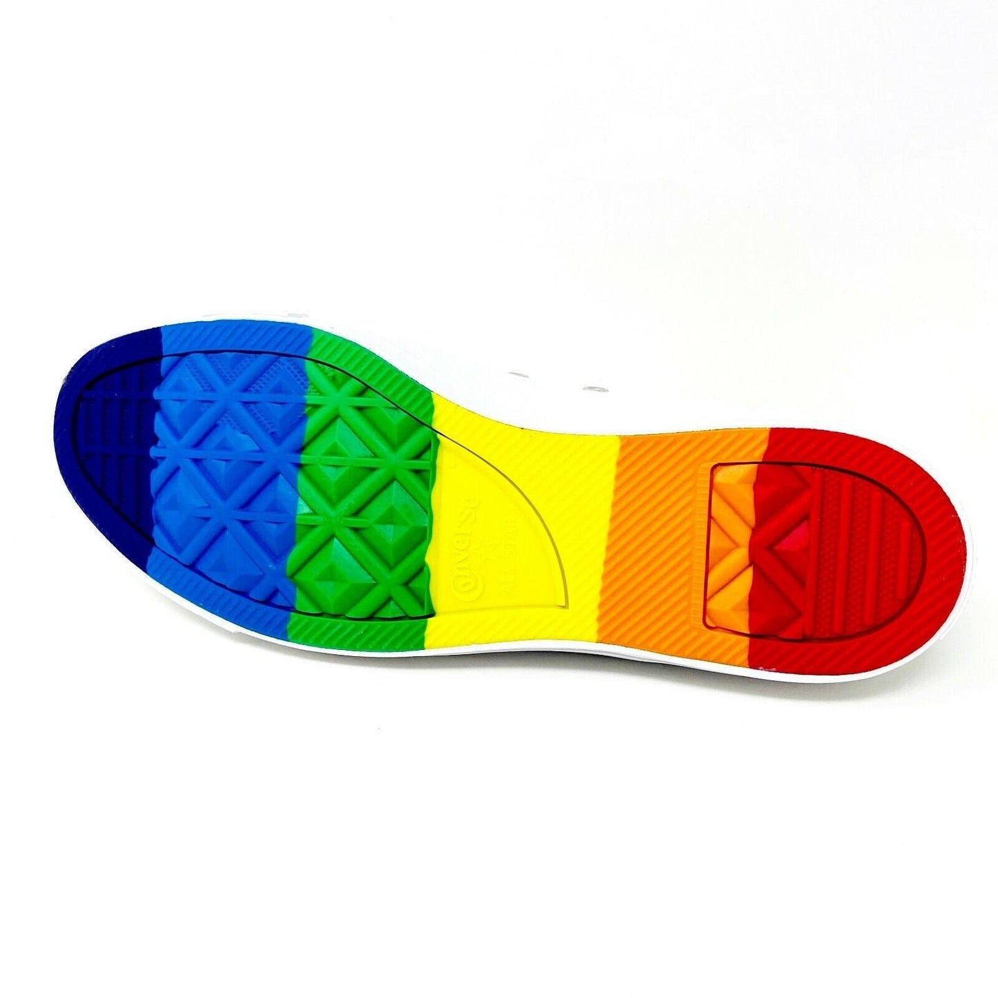Converse Chuck Taylor All Star Ox White Rainbow LGBTQ Pride Mens Shoes 170823C