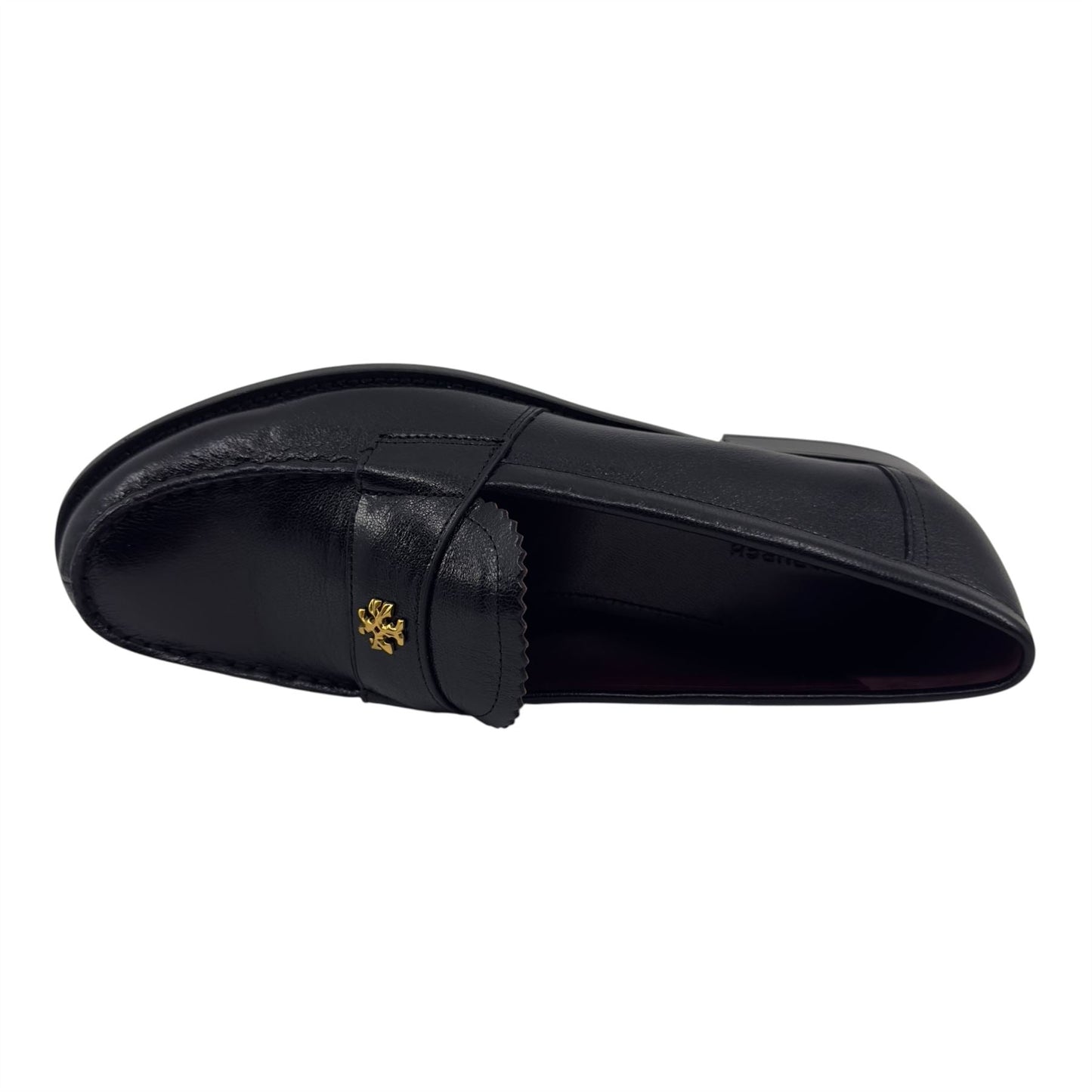 Tory Burch Classic Loafer Perfect Black Womens Casual Goat Leather Loafer