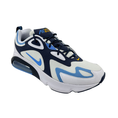 Nike Air Max 200 White University Blue Mens Athletic Sneaker