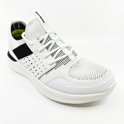 Skechers Streetwear Lattimore Protero White Black Mens Size 7.5 Sneakers