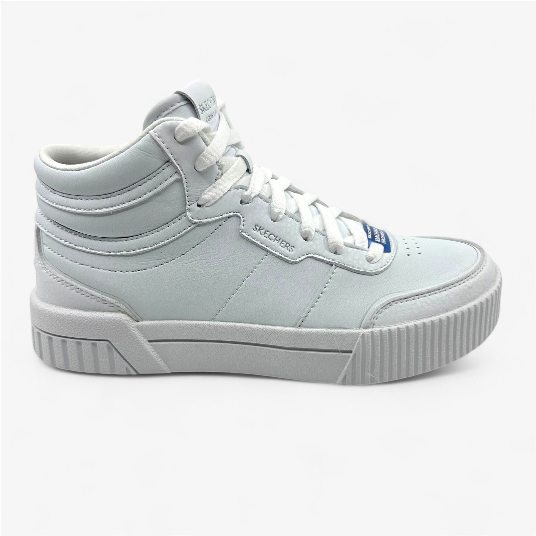 Skechers Jade High Reward White Womens Size 5.5 Athletic Court Classics Sneaker