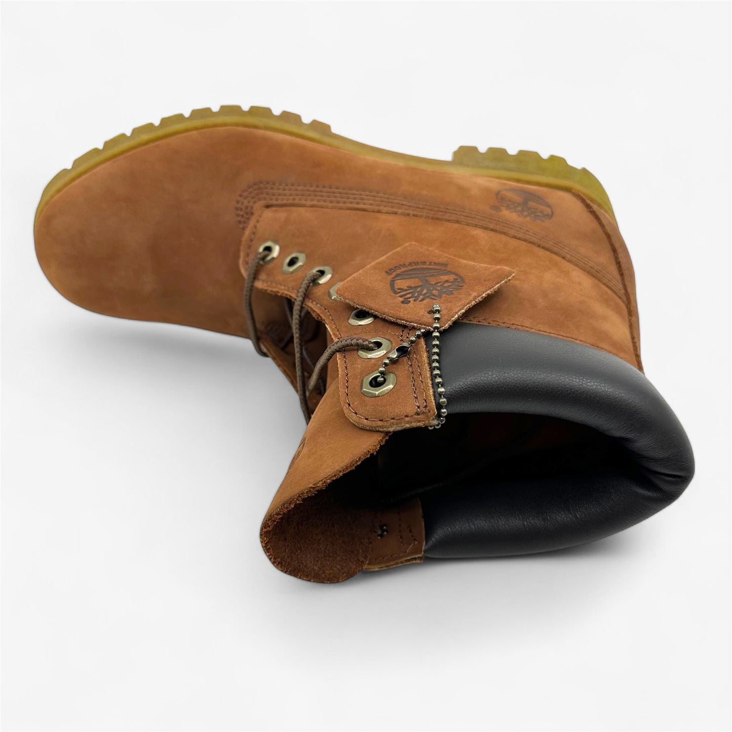 Timberland 6 Inch Premium Brown Mens Boot Waterproof Combat