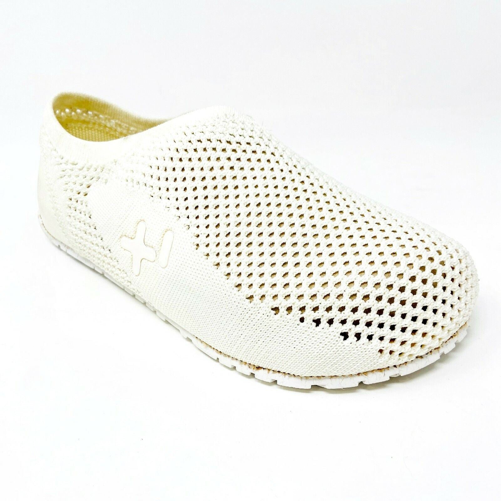 OTZ Shoes Espadrille Knit Textile White Womens Slip On Casual Shoes 74241 100