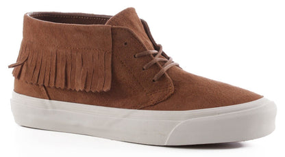 VANS Chukka Moc DX (Suede) Bison Brown White Suede Mens Size 8.5