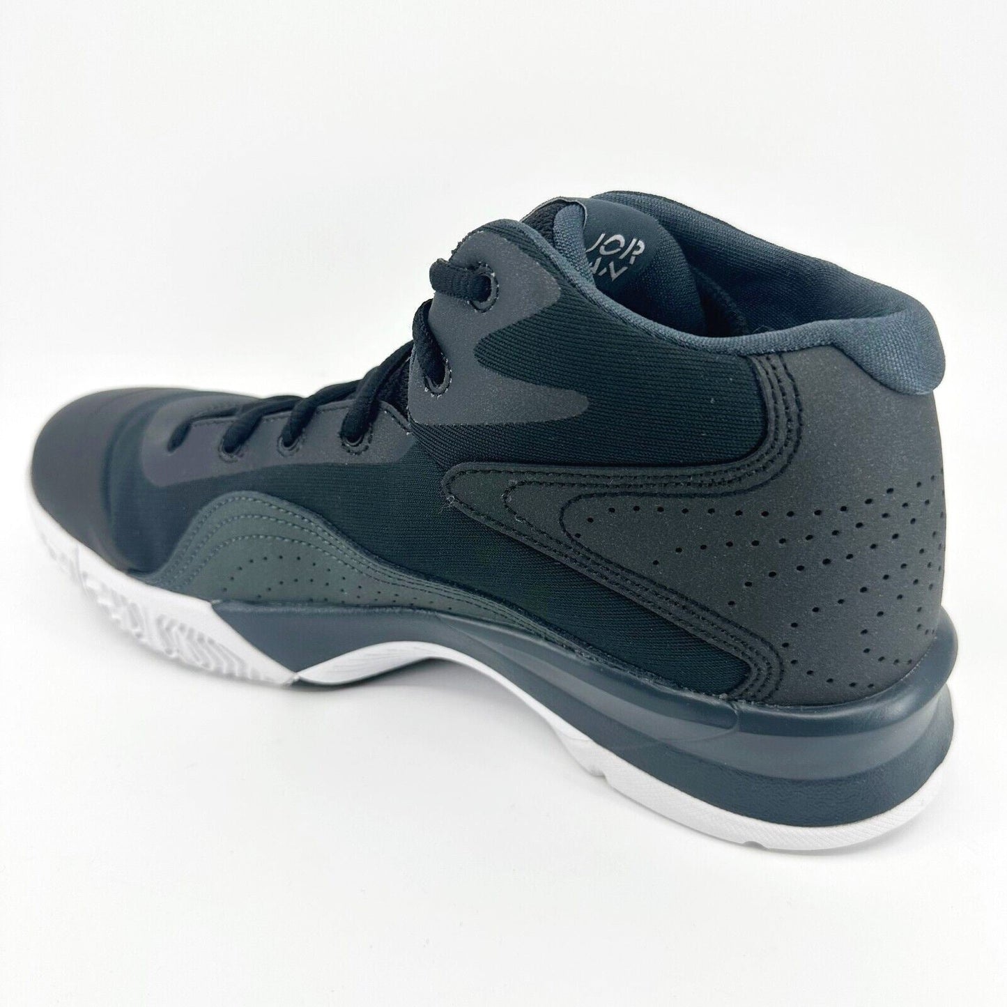 Jordan Court Vision OO Black White Classic Charcoal Mens Sneakers 684835 004