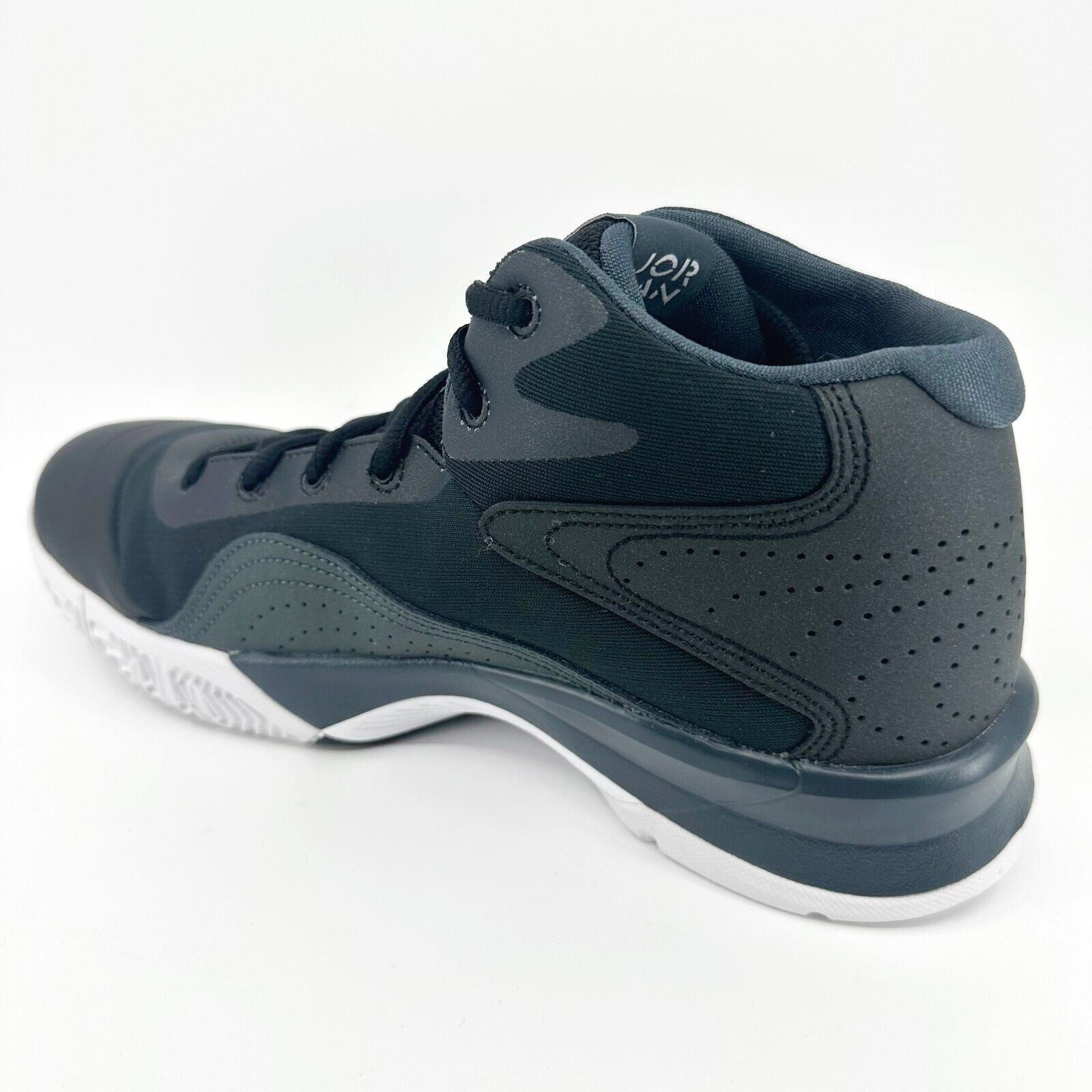 Jordan Court Vision OO Black White Classic Charcoal Mens Sneakers 684835 004