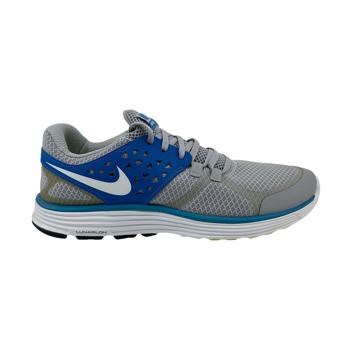 Nike Lunarswift + 3 Wolf Grey White Blue Mens Athletic Sneaker