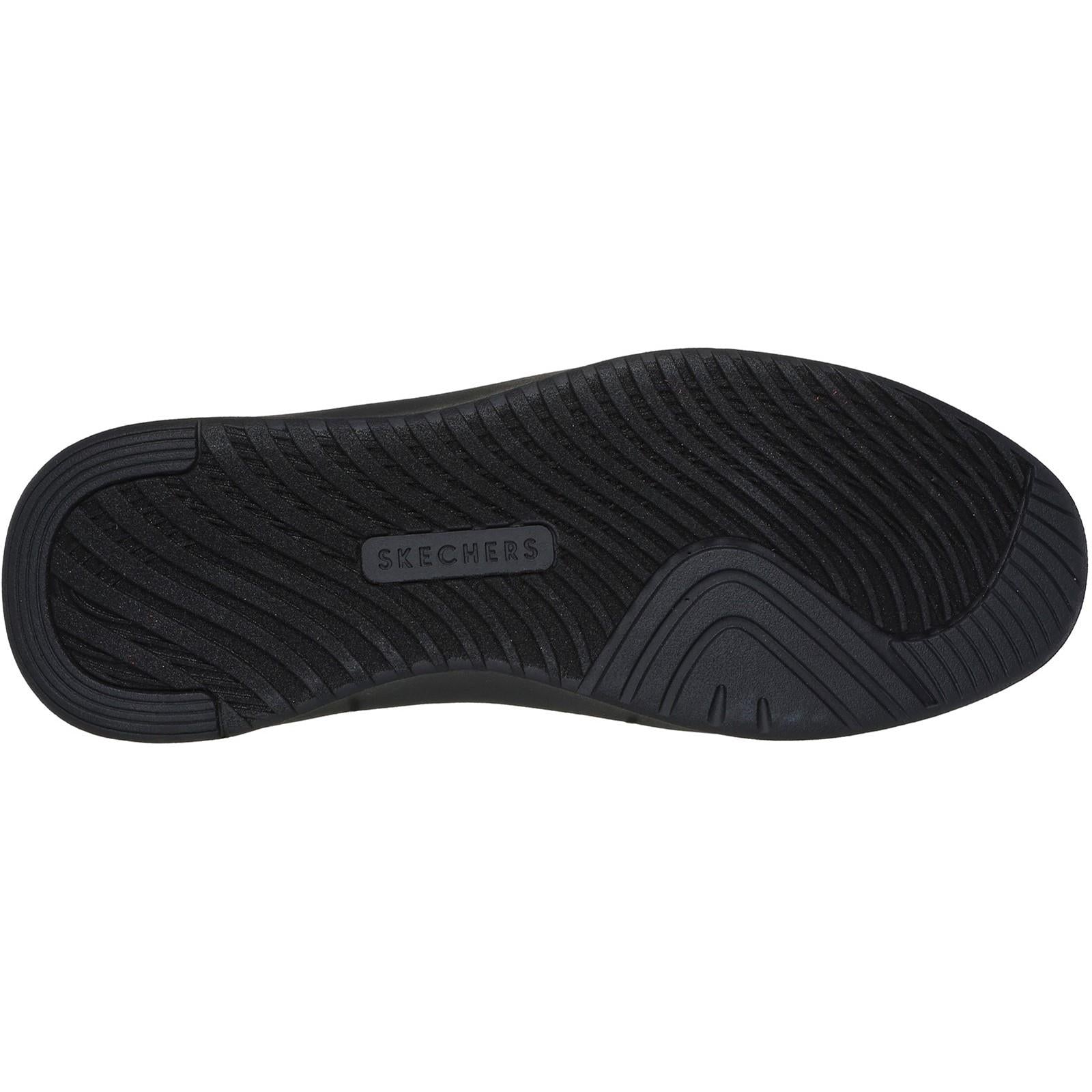 Women's Wide Fit Skechers 183175 Court Break Suit Sneakers